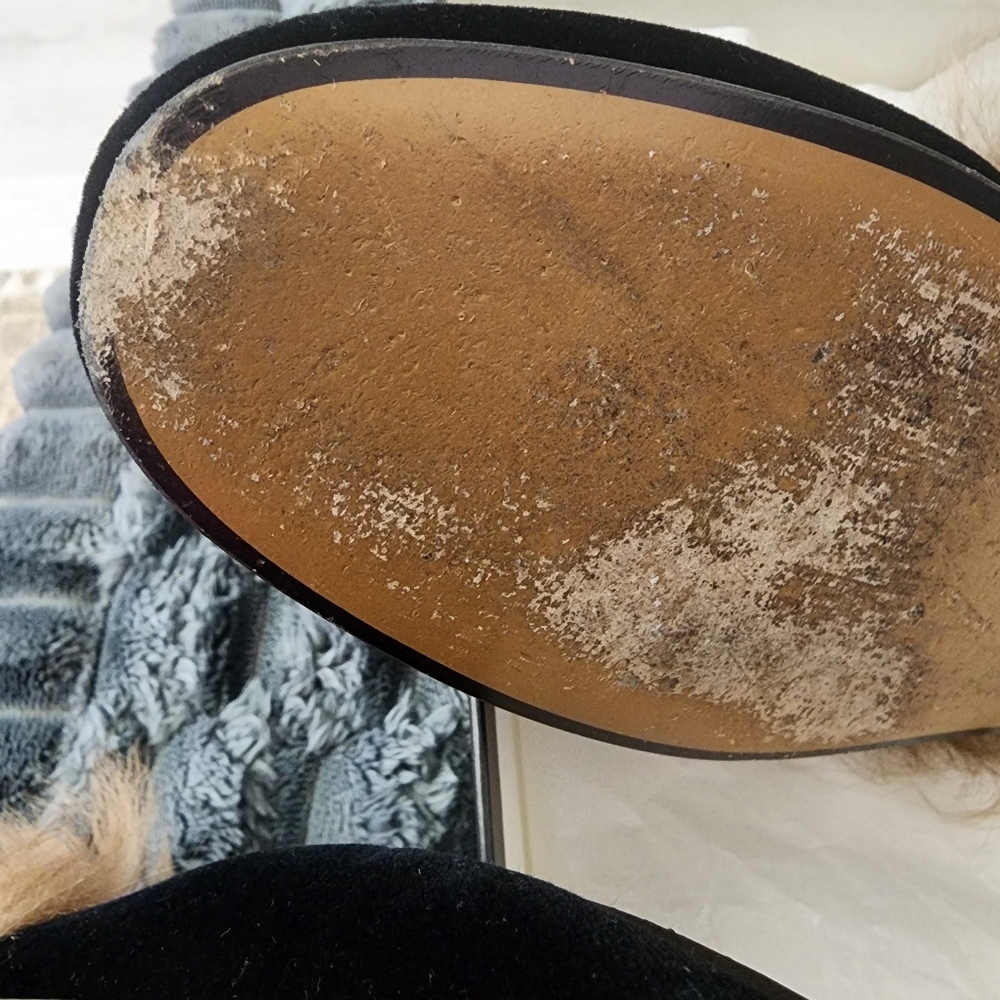 Gucci Black Velvet Fur Lined Loafers❤️ - Picture 15 of 16